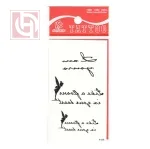Temporary adhesive body Tattoo for women and girls