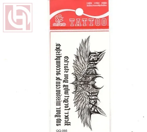 Temporary adhesive body Tattoo for women and girls
