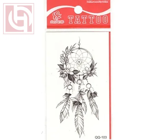 Temporary adhesive body Tattoo for women and girls