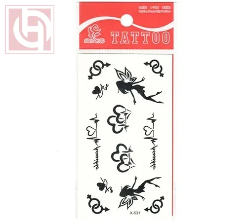 Temporary adhesive body Tattoo for women and girls