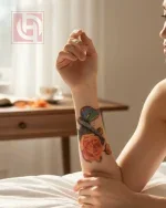 ⁦تاتو لاصق الوان مؤقت للجسم للنساء والفتيات⁩ - الصورة ⁦2⁩