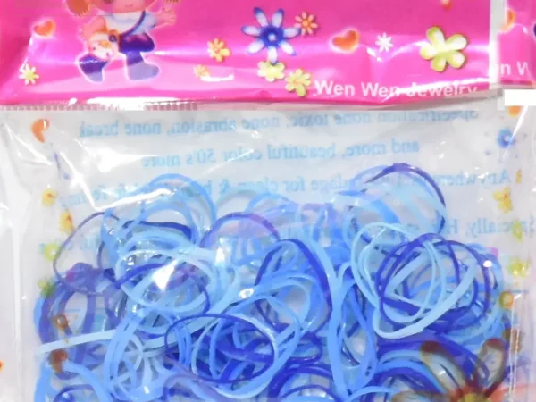 Small Elastic Hair Ties in Multiple Colors for Girls and Women