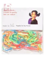 Small Soft Elastic Hair Ties in Multiple Colors for Girls and Women