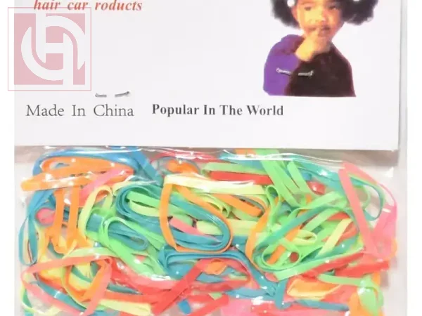 Small Soft Elastic Hair Ties in Multiple Colors for Girls and Women