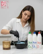 Professional Lightening Package Hair Oxygen Cream 12% 1000ml Red + Hair Lightening and Bleaching Powder 200g Blue from Blob - Image 2