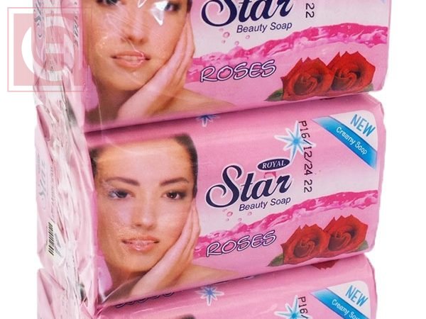 Star Rose Soap 6 Pieces 60g