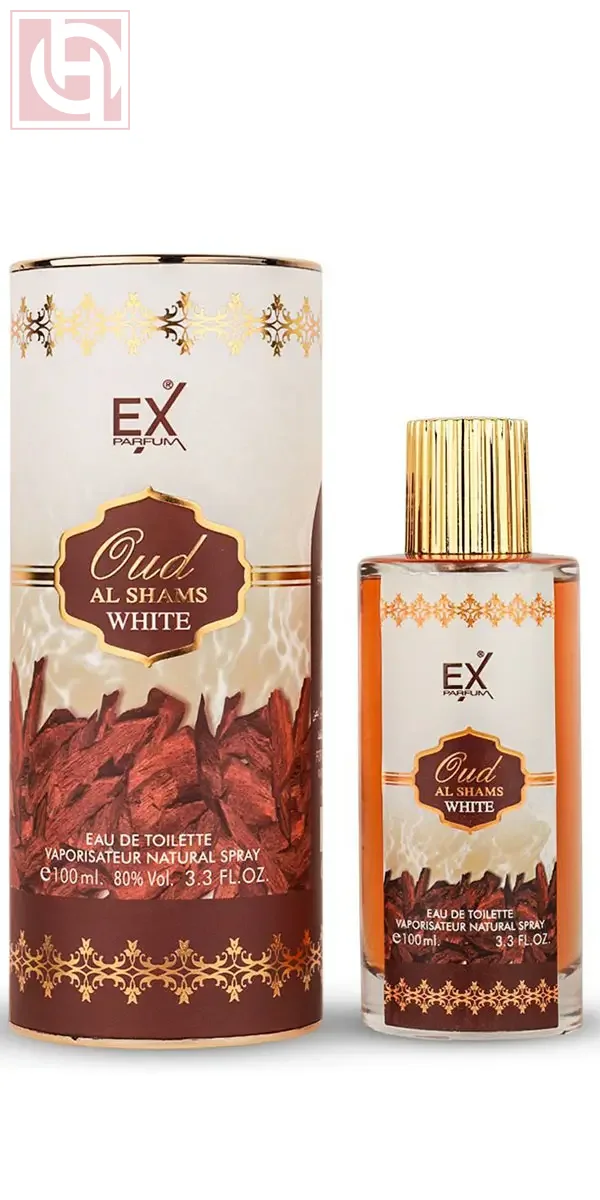 عطر عود الشمس الابيض 100 مل او دى تواليت من اى اكس برفيوم اورجينال هبز ORIGINALHUBS عطر عود الشمس الابيض 100 مل او دى تواليت من اى اكس برفيوم - الصورة 1