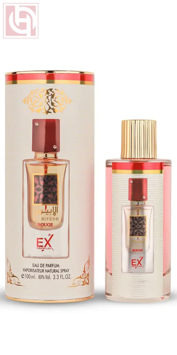Al Biyedh Rouge Eau de Parfum - 100 ml by EX Parfum ORIGINALHUBS Al Biyedh Rouge Eau de Parfum - 100 ml by EX Parfum<br/> - Image 1
