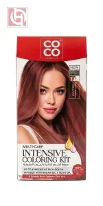 CoCo Cosmetics Intensive Coloring Kit 7.66 Intense Red Blond