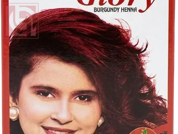 Glory Original Indian Henna with Amla & Shikakai Burgundy (6 Sachets x 10g)