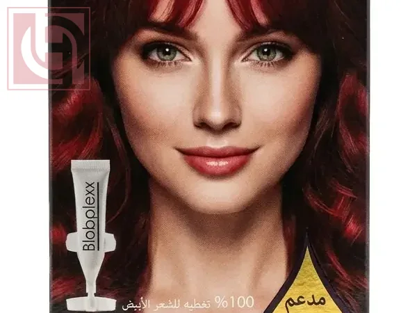 كومبانيا ديل كولور صبغة شعر الإيطالية الدائمة مدعمة بالبلكس اشقر غامق احمر كثيف رقم 6.66