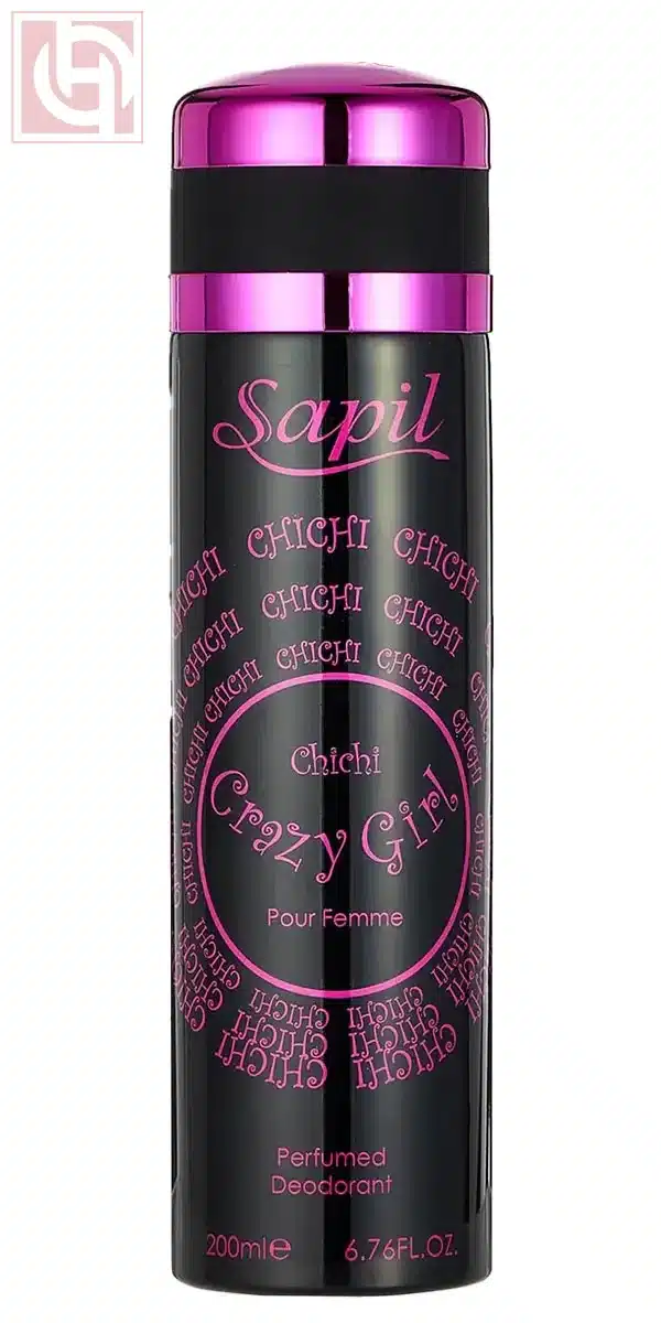 Chichi Crazy Girl Perfumed Deodorant Spray for Women by Sapil 200ml ORIGINALHUBS Chichi Crazy Girl Perfumed Deodorant Spray for Women by Sapil 200ml - Image 1
