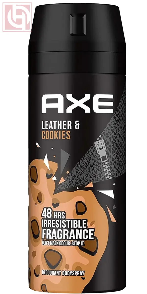 Axe Leather and Cookies Deodorant Body Spray for Men 150ml ORIGINALHUBS Axe Leather and Cookies Deodorant Body Spray for Men 150ml - Image 1