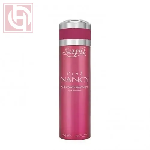 62 Sapil pink Nancy perfumed Deodorant 200ml for Women - Image 1