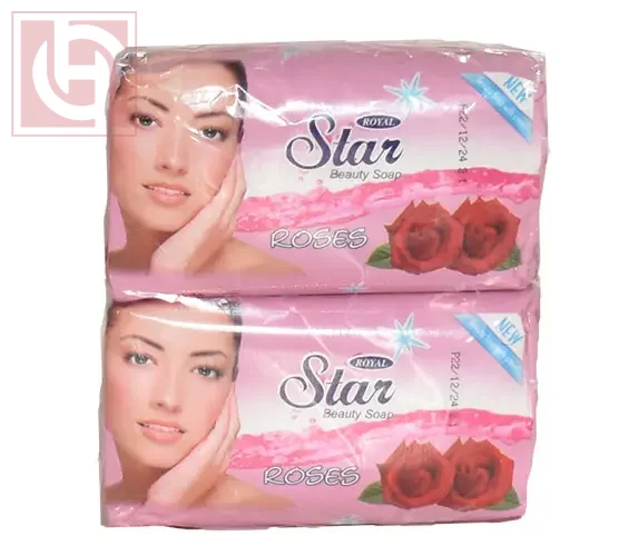 Star Roses Soap 4 pieces 125 g - Image 1