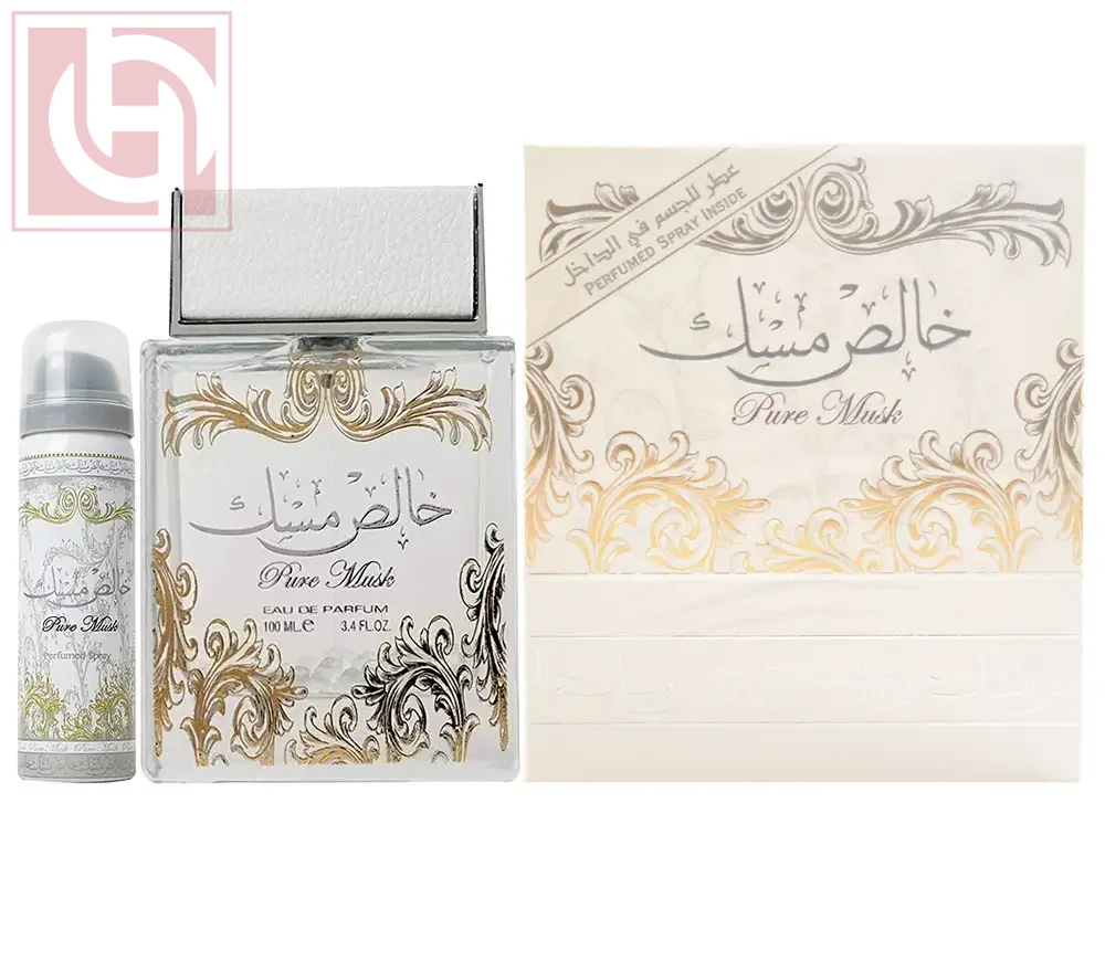 ⁦عطر خالص مسك او دو برفيوم 100مل+ اسبراى للجسم 50مل من لطافة⁩ - الصورة ⁦1⁩
